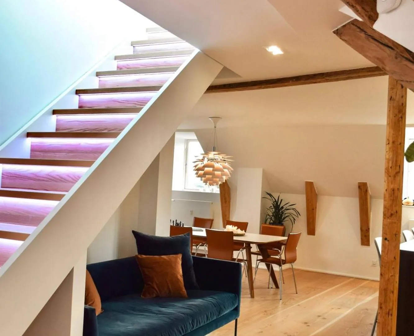 Apartament Central Penthouse With Private Rooftop Terrace Kopenhaga